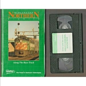 Vintage collectors 1991 vhs Burlington Northern tape EUC
